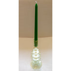 Bougie conique extra haute vert pin (1 boîte de 25 bougies)