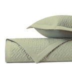 Ensemble de couvre-lit matelassé en toile de jute (euro)