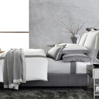 Paire de taies d'oreiller Borders