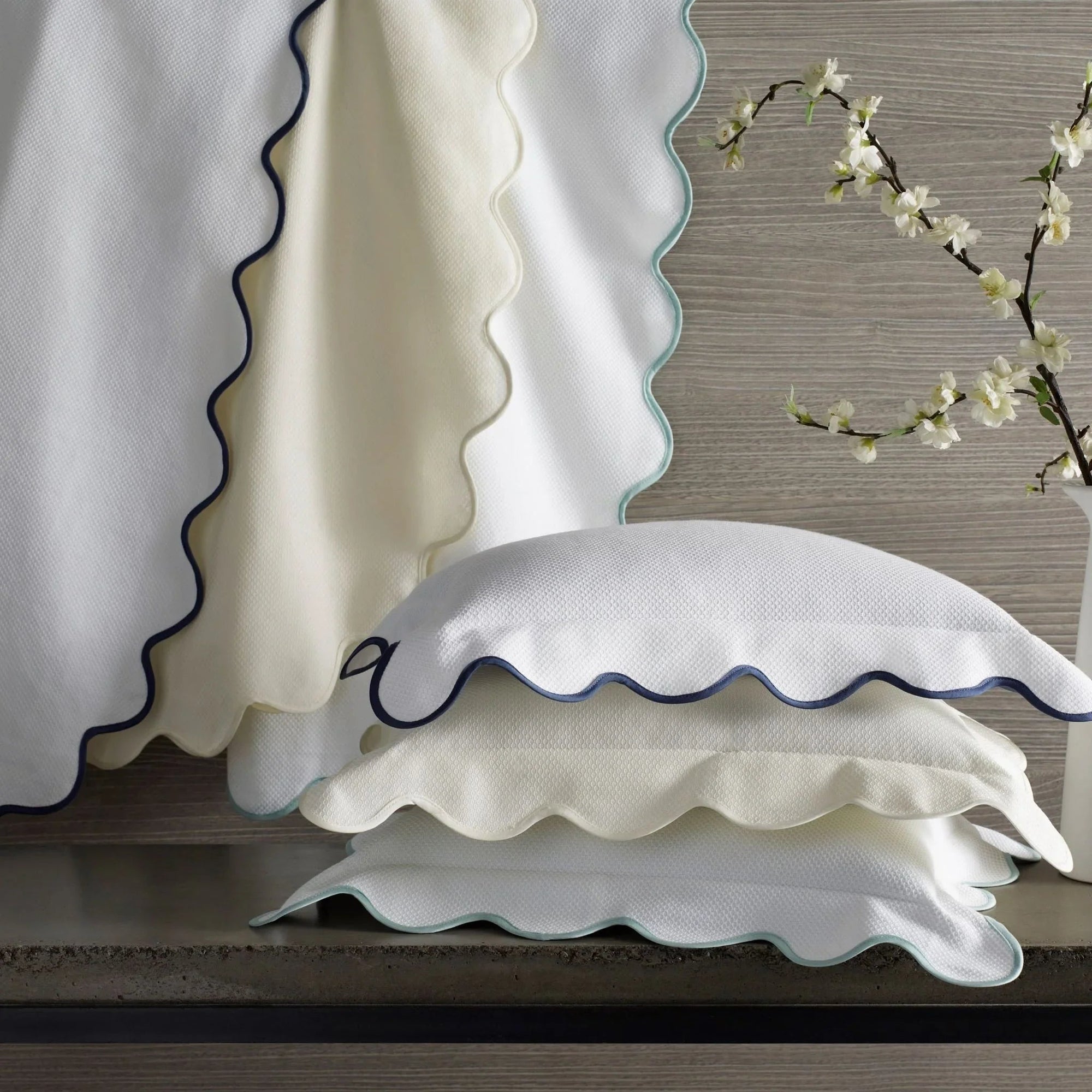 Échantillon de tissu nid d'abeille